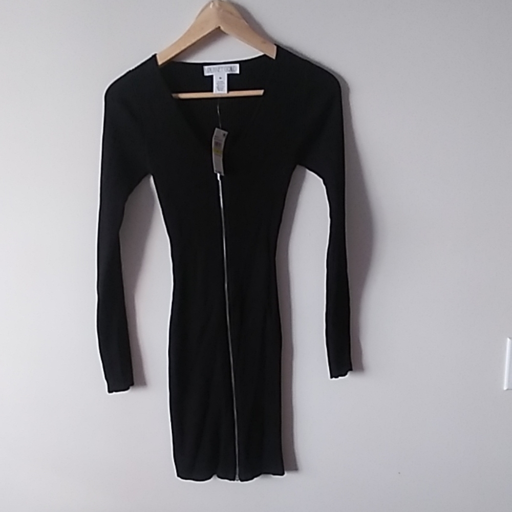 Brand new Planet Gold dress with zipper